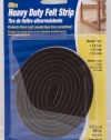 Waxman 2200 1/2-Inch by 60-Inch Felt Strip, Brown