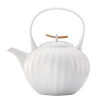 Pure in form, function and feel, each naturally-shaped teapot from Donna Karan beg to be touched.