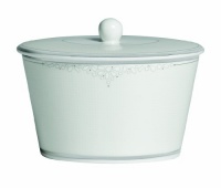 Monique Lhuillier for Royal Doulton Modern Love Covered Sugar Bowl, 12-Ounce