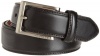 Tommy Hilfiger Men's Glove Grain Dress Belt, Black, 32