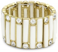 Kenneth Cole New York Modern Blanc White Resin Rectangle Bars Stretch Bracelet Kenneth Cole New York Modern Blanc White Resin Rectangle Bars Stretch Bracelet