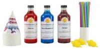 Hawaiian Shaved Ice Syrup - 3 Flavor Fun Pack