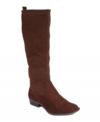 Smooth microsuede and subtle stitching makes the Alka boots be Giani Bernini quite the stylish and versatile pair.