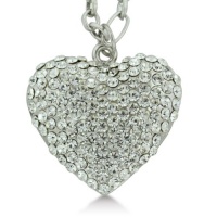 Dazzling Swarovski Crystal Heart Shaped Necklace Dazzling Swarovski Crystal Heart Shaped Necklace