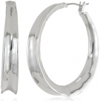 Kenneth Cole New York Shiny Earrings Sculptural 'V' Hoop Earrings Kenneth Cole New York Shiny Earrings Sculptural 'V' Hoop Earrings