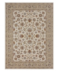 Utterly remarkable in its rich detail and beautiful, soft tones of ivory and beige, the Samira area rug from Loloi updates any space with traditional Turkish-inspired design. Crafted in Turkey of ultra-durable and easy-to-clean polypropylene. Utterly remarkable in its rich detail and beautiful, soft tones of ivory and beige, the Samira area rug from Loloi updates any space with traditional Turkish-inspired design. Crafted in Turkey of ultra-durable and easy-to-clean polypropylene.