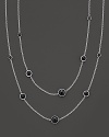 From the Rock Candy® collection, sterling silver necklace in onyx. Designed by Ippolita.