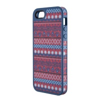 Speck Products FabShell Fabric-Covered Case for iPhone 5 - Retail Packaging - Pink/Blue Speck Products FabShell Fabric-Covered Case for iPhone 5 - Retail Packaging - Pink/Blue