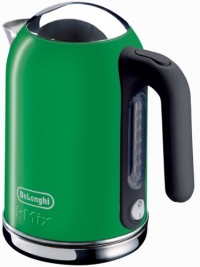 DeLonghi Kmix 54-Ounce Kettle, Green DeLonghi Kmix 54-Ounce Kettle, Green