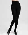 Super opaque tights with inner brushed fleece lining to keep legs cozy and chic all day long.