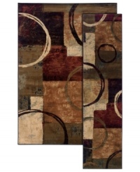 The St. Lawrence area rug set allows for a modern update across rooms for transitional styling. Crafted of durable polypropylene for years of long-lasting beauty. The St. Lawrence area rug set allows for a modern update across rooms for transitional styling. Crafted of durable polypropylene for years of long-lasting beauty.