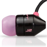 JBuds J2 Premium Hi-FI Noise Isolating Earbuds Style Headphones (Black/Hot Pink) JBuds J2 Premium Hi-FI Noise Isolating Earbuds Style Headphones (Black/Hot Pink)