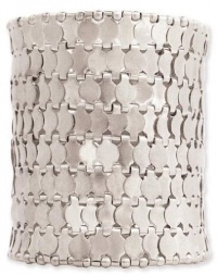 Gorgeous ZAD 8 Lined Silver Disc XX-Wide Cuff Bracelet ~ FEATURED ON GOOD MORNING AMERICA! Gorgeous ZAD 8 Lined Silver Disc XX-Wide Cuff Bracelet ~ FEATURED ON GOOD MORNING AMERICA!