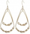 Kenneth Cole New York Bead Orbital Hoop Earrings