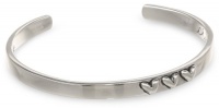 Sterling Silver Chance Made Us Sisters Hearts Made Us Friends Heart Cuff Bracelet Sterling Silver Chance Made Us Sisters Hearts Made Us Friends Heart Cuff Bracelet