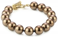 Carolee Cocoa Pearl Basics Simulated Pearl Toggle Bracelet Carolee Cocoa Pearl Basics Simulated Pearl Toggle Bracelet