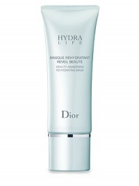 This intense hydrating mask deeply nourishes the skin, instantly infusing it with moisture to give a plump and glowing complexion. Hydra Life Beauty Awakening mask provides immediate and lasting comfort. 2.6 oz. This intense hydrating mask deeply nourishes the skin, instantly infusing it with moisture to give a plump and glowing complexion. Hydra Life Beauty Awakening mask provides immediate and lasting comfort. 2.6 oz.