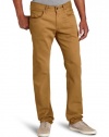 7 For All Mankind Men's The Straight Jean, Dusk Orange, 38