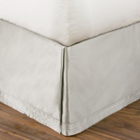 Natori Snow Leopard California King Bed Skirt Natori Snow Leopard California King Bed Skirt