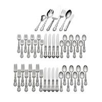 Gorham Strasbourg 46-Piece Sterling Silver Flatware Place Set, Service for 8 Gorham Strasbourg 46-Piece Sterling Silver Flatware Place Set, Service for 8