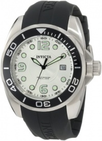 Invicta Men's 0424 Pro Diver Collection Black Polyurethane Watch Invicta Men's 0424 Pro Diver Collection Black Polyurethane Watch