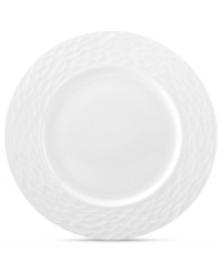 Set the tone with the white bone china of Devore dinnerware. A matte, organic texture lends chic distinction to a saucer that's equally suited for fine dinner parties and every day of the week. From Donna Karan by Lenox. Set the tone with the white bone china of Devore dinnerware. A matte, organic texture lends chic distinction to a saucer that's equally suited for fine dinner parties and every day of the week. From Donna Karan by Lenox.