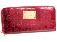 Michael Kors Jet Set Zip Around Continental Bordeaux