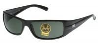 Ray-Ban RB 4057 Sunglasses Black/Crystal Green, One Size Ray-Ban RB 4057 Sunglasses Black/Crystal Green, One Size