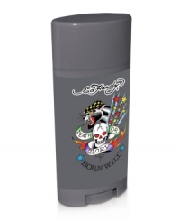 This daring fragrance opens with a sense of adventure. Notes of cara cara orange, spicy cardamom, ambrette seed and apple create an intense first impression. Jasmine, neroli, ozone and pink peppercorn create a bold heart that demands you to push the boundaries. Ending with California Palo Verde and sandalwood, this scent drives you to take a risk. Experience Ed Hardy Born Wild for Men with this 2.7 oz Alcohol Free Deodorant. This daring fragrance opens with a sense of adventure. Notes of cara cara orange, spicy cardamom, ambrette seed and apple create an intense first impression. Jasmine, neroli, ozone and pink peppercorn create a bold heart that demands you to push the boundaries. Ending with California Palo Verde and sandalwood, this scent drives you to take a risk. Experience Ed Hardy Born Wild for Men with this 2.7 oz Alcohol Free Deodorant.