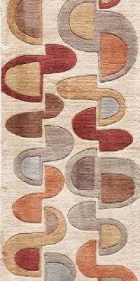 Area Rug 2x12 Runner Contemporary Ivory Color - Momeni New Wave Rug from RugPal Area Rug 2x12 Runner Contemporary Ivory Color - Momeni New Wave Rug from RugPal