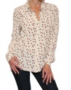 Women's Equipment Femme Brett Rose Print Blouse in Tapioca