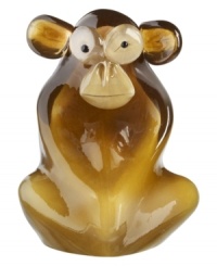 Inspired by the jungle but named for Peter Gabriel, Ludvig Lofgren's My Wide Life Shock the Monkey figurine looms large in heavy Kosta Boda art glass. Inspired by the jungle but named for Peter Gabriel, Ludvig Lofgren's My Wide Life Shock the Monkey figurine looms large in heavy Kosta Boda art glass.