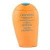 Shiseido Protective Tanning Emulsion SPF 10 for Unisex (Face and Body), 150 Ounce