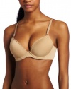 Calvin Klein Women's Seductive Comfort New Tailored Customized Lift Bra, Dune, 32DD