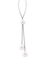 Effy Jewlery Pearl Necklace set in Sterling Silver