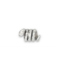 Snake charmer: choose this cute coiled bead in sterling silver. Donatella is a playful collection of charm bracelets and necklaces that can be personalized to suit your style! Available exclusively at Macy's. Snake charmer: choose this cute coiled bead in sterling silver. Donatella is a playful collection of charm bracelets and necklaces that can be personalized to suit your style! Available exclusively at Macy's.