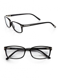 A signature accessory to update your stylish wardrobe in lightweight acetate. Available in shiny black.Logo templesMade in Italy Please note: Non-prescriptive lens. A signature accessory to update your stylish wardrobe in lightweight acetate. Available in shiny black.Logo templesMade in Italy Please note: Non-prescriptive lens.