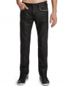 GUESS Lincoln Jeans in Black Solar Wash, 32 In