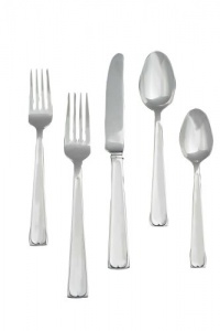 Wedgwood Sterling 5 Piece Flatware Place Setting Wedgwood Sterling 5 Piece Flatware Place Setting