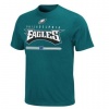 NFL Philadelphia Eagles Critical Victory VI Short Sleeve T-Shirt, Marine Green