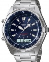 Casio Men's AMW320RD-2AV Sport Alarm Ana-Digi Blue Dive Watch