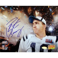 NFL Indianapolis Colts Steiner Sports Peyton Manning Autographed Super Bowl XLI Smoke In Background 8x10 Photograph