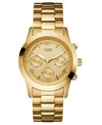 A golden example of fine craftsmanship: a gorgeous watch from GUESS. A golden example of fine craftsmanship: a gorgeous watch from GUESS.