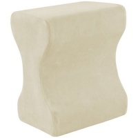 Contour Memory Foam Leg Pillow with Cover, Ecru/Cream Contour Memory Foam Leg Pillow with Cover, Ecru/Cream