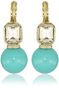Anne Klein Sorbet Gold-Tone Crystal Drop Earrings Anne Klein Sorbet Gold-Tone Crystal Drop Earrings