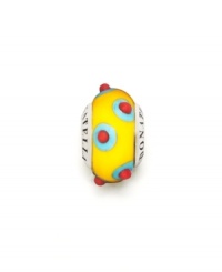 Let your look come alive. This gorgeous bead is crafted in sterling silver and Murano glass. Donatella is a playful collection of charm bracelets and necklaces that can be personalized to suit your style! Available exclusively at Macy's. Let your look come alive. This gorgeous bead is crafted in sterling silver and Murano glass. Donatella is a playful collection of charm bracelets and necklaces that can be personalized to suit your style! Available exclusively at Macy's.