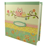 C.R. Gibson Slim Bound Journal Album for Photos, Happi Baby Girl