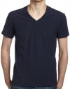 Diesel Men's Reversed Slub Jersey,Navy,X-Large