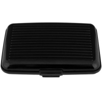 Trademark Home 82-9216 Aluminum Credit Card Wallet RFID Blocking Case, Black Trademark Home 82-9216 Aluminum Credit Card Wallet RFID Blocking Case, Black