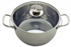 Berndes Cucinare Induction Stainless Steel 9.1 Quart Stock Pot with Lid